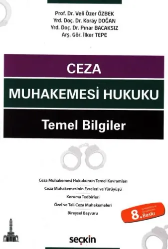 Ceza Muhakemesi Hukuku Temel Bilgiler