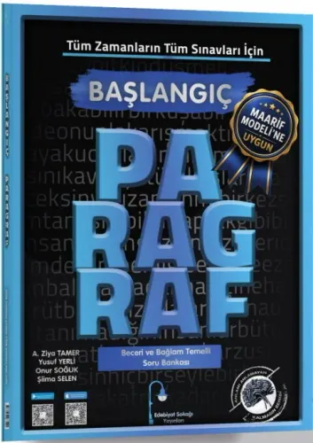 Edebiyat Sokağı Yayınları Paragraf Başlangıç Soru Bankası