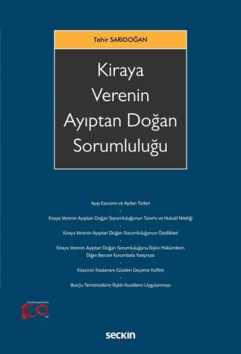 Kiraya Verenin Ayıptan Doğan Sorumluluğu