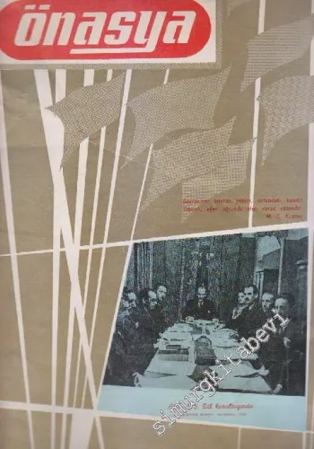 Önasya Aylık Türkoloji Fikir ve Aktüalite Mecmuası - Sayı: 27   Cilt: 3  Yıl: 3  Kasım 1967