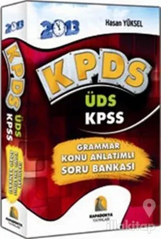 İngilizce KPDS-ÜDS 2013 Grammar Konu Anlatımlı Soru Bankası