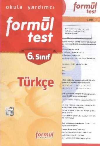Formül - 6. Sınıf Türkçe Yaprak Test 2014