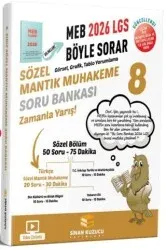 SİNAN KUZUCU 8. SINIF SÖZEL MANTIK MUHAKEME SORU BANKASI