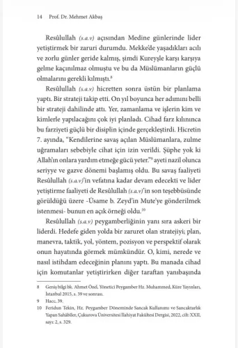 Resûlullah’ın (s.a.v) Lider Yetiştirme Stratejisi