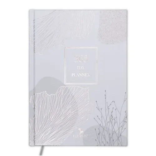365 Day Planner - İngilizce Mottolu (Ciltli)