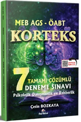 Dizgi Kitap Yayınları 2026 MEB AGS ÖABT Korteks Psikolojik Danışma ve Rehberlik Öğretmenliği Tamamı PDF Çözümlü 7 Deneme Sınavı