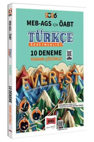 Yargı Yayınları 2026 MEB-AGS ÖABT Türkçe Öğretmenliği Tamamı Çözümlü 1