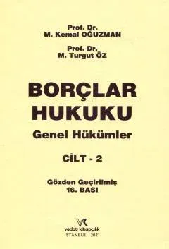 Borçlar Hukuku Genel Hükümler Cilt:2 M. Kemal OĞUZMAN