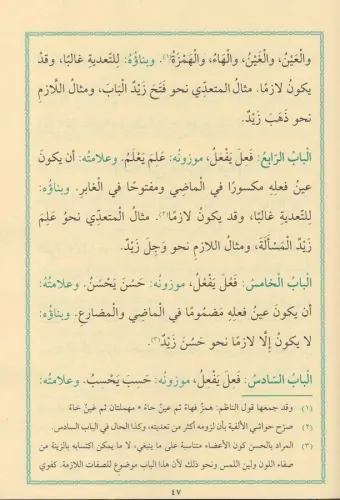 Kitabüs Sarf - Emsile Bina Maksut İzzi Merah - كتاب الصرف İlmi Heyet