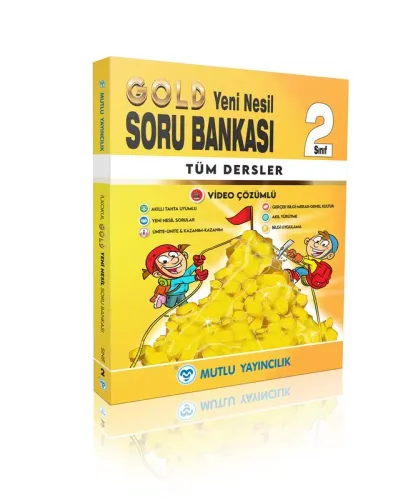 MUTLU 2.SINIF TÜM DERSLER GOLD YENİ NESİL SORU BANKASI