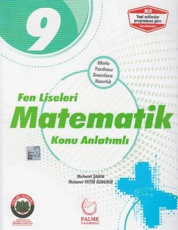 Palme 9. Sınıf Matematik Konu Anlatımlı - Fen Liseleri