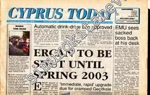 Cyprus Today -       September 28 - October 4
