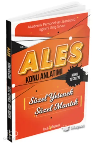 Tercih Akademi ALES Sözel Yetenek Sözel Mantık Konu Anlatımı