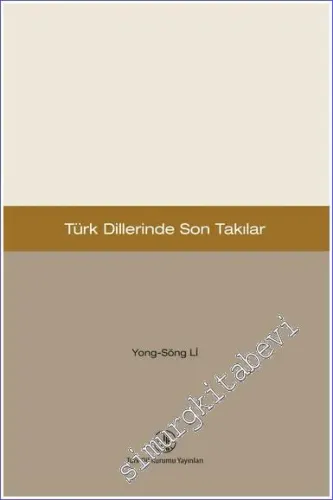 Türk Dillerinde Son Takılar -         2022