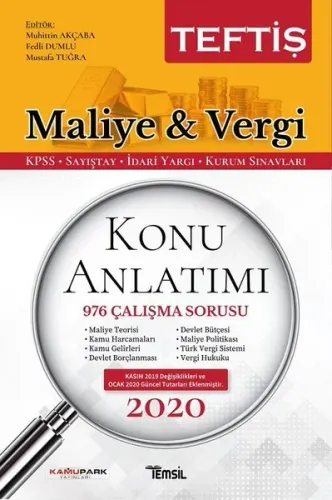 TEFTİŞ Maliye Vergi Hukuku Konu Anlatımı