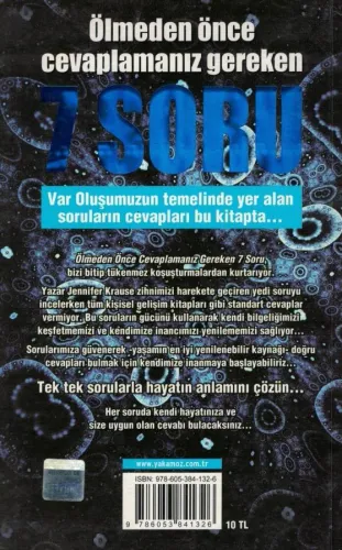 Ölmeden Önce Cevaplamanız Gereken 7 Soru Jennifer Krause Yakamoz Yayın