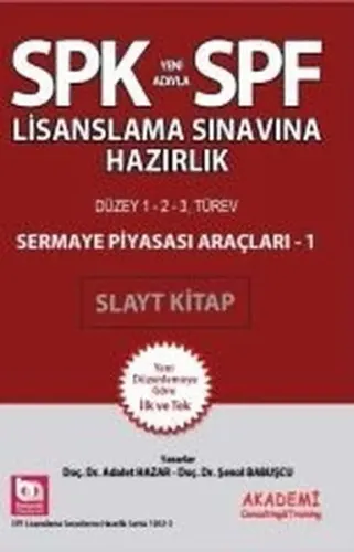 SPK Yeni Adıyla SPF Lisanslama Sınavına Hazırlık - Sermaye Piyasası Araçları - 1