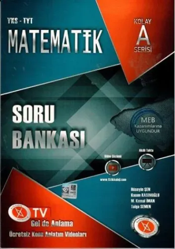 Karaağaç YKS-TYT Matematik Soru Bankası-Kolay A Serisi-YENİ