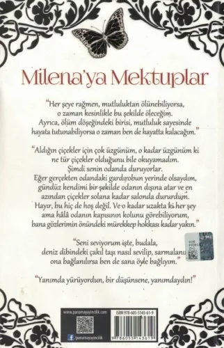 Milena'ya Mektuplar Franz Kafka Panama %64 indirimli