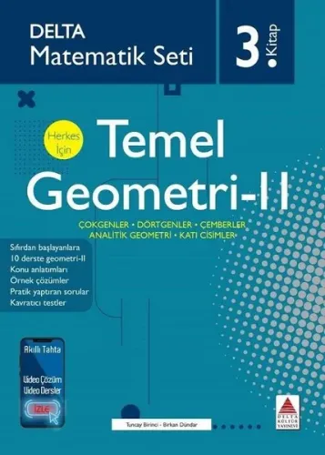 Delta Kültür Temel Geometri 2 Herkes İçin Matematik Seti 3. Kitap