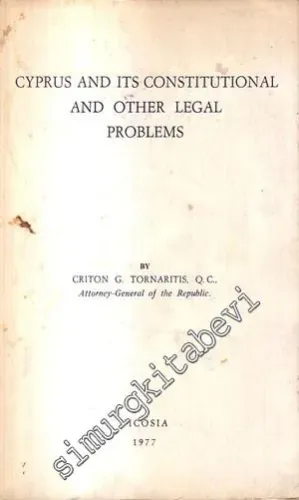 Cyprus and Its Constitutional and Other Legal Problems  -