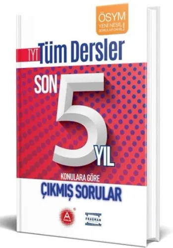 A Yayınları TYT Son 5 Yıl Konularına Göre Çıkmış Sorular-YENİ