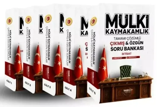 Yakın Eğitim Yayınları MÜLKİ Kaymakamlık Çıkmış ve Özgün Sorular Soru Bankası Seti