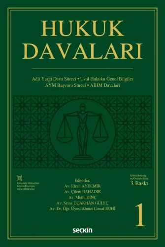 Hukuk Davaları – Cilt:1