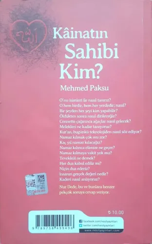 Kainatın Sahibi Kim?/Nur Dede Anlatıyor-1 Mehmed Paksu Nesil