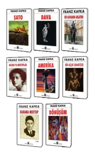 Franz Kafka Klasikleri 8 Kitap Set