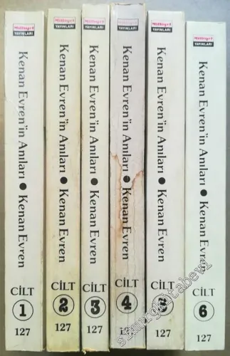 Kenan Evren'in Anıları 6 Cilt TAKIM -