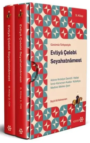 Günümüz Türkçesiyle - Evliya Çelebi Seyahatnamesi 9. Kitap 2 Cilt ( Kutulu)