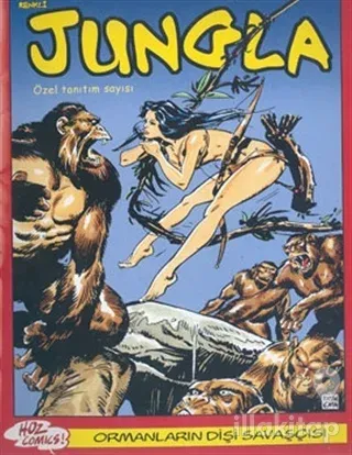 Renkli Jungla Özel Tanıtım Sayısı Ormanların Dişi Savaşçısı