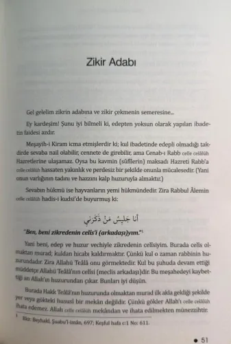 Tasavvuf kâideleri; kudsi nurlar Tasavvuf kâideleri; kudsi nurlar