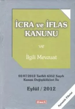 İcra ve İflas Kanunu (Cep Boy)