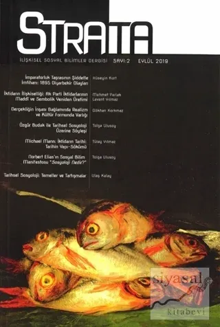 Strata İlişkisel Sosyal Bilimler Dergisi Sayı: 2 Eylül 2019