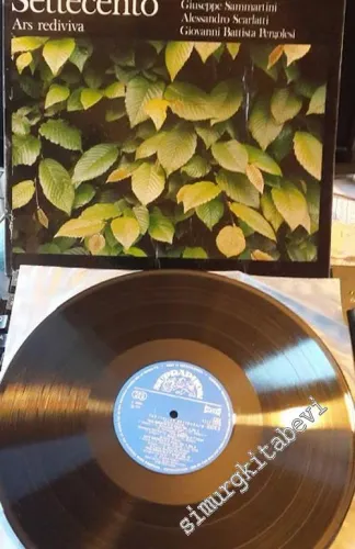 33 LP PLAK VINYL: Antonio Vivaldi, Pietro Antonio Locatelli, Arcangelo Corelli, Giuseppe Sammartini, Alessandro Scarlatti, Giovanni Battista Pergolesi - The Italian Settecento Ars Rediviva -        1977