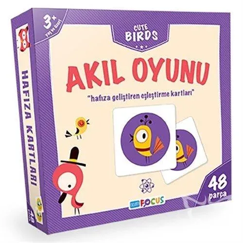 Cute Birds Akıl Oyunu 48 Parça