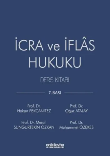 İcra ve İflas Hukuku Ders Kitabı