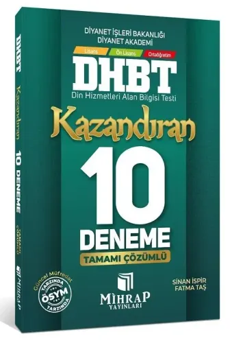 Mihrap Yayınları DHBT Kazandıran 10 Deneme