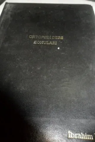 Ortopedi Ders Konuları
