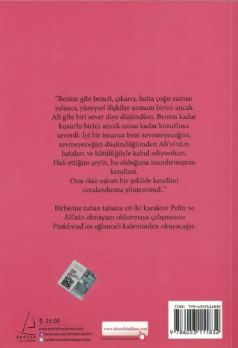 Türk Kızının 50 Tonu Pink Freud Destek Yayınevi %44 indirimli