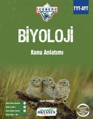 Okyanus Yayınları TYT AYT Biyoloji Iceberg Konu Anlatımı