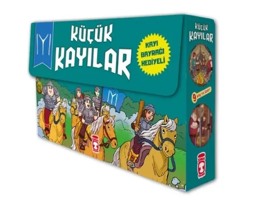 Küçük Kayılar - 5 Kitap Set; Kayı Bayrağı Hediyeli