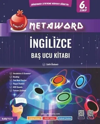 Nartest Yayınları 6. Sınıf İngilizce Metaword Baş Ucu Kitabı