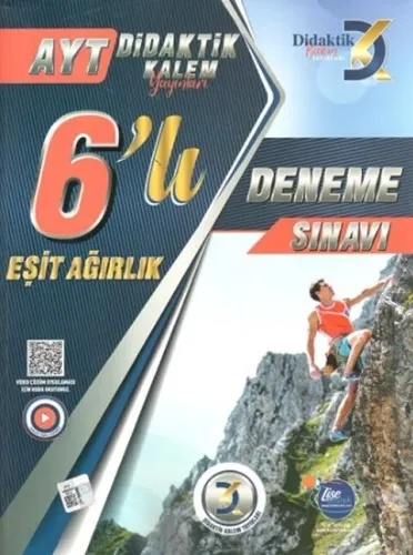 Didaktik Kalem Yayınları AYT Eşit Ağırlık 6'lı Deneme Sınavı