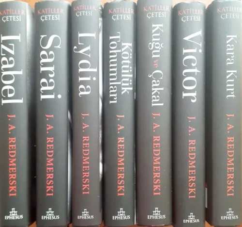 Katiller Çetesi Seti (7 Kitap) J.A.RedMerski Ephesus Yayınları