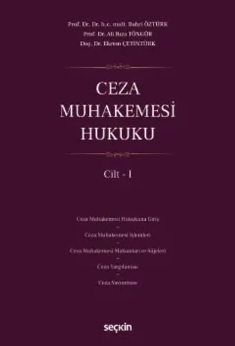 Ceza Muhakemesi Hukuku Cilt – I