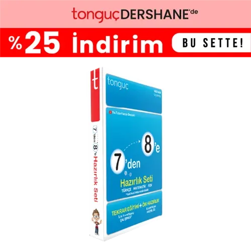 Tonguç - 7'den 8'e Hazırlık Seti