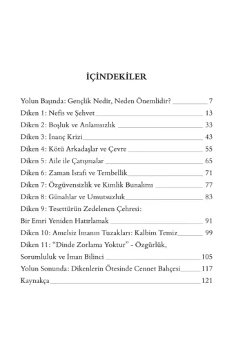 GENÇLERİN YOLU ÜZERİNDEKİ DİKENLER